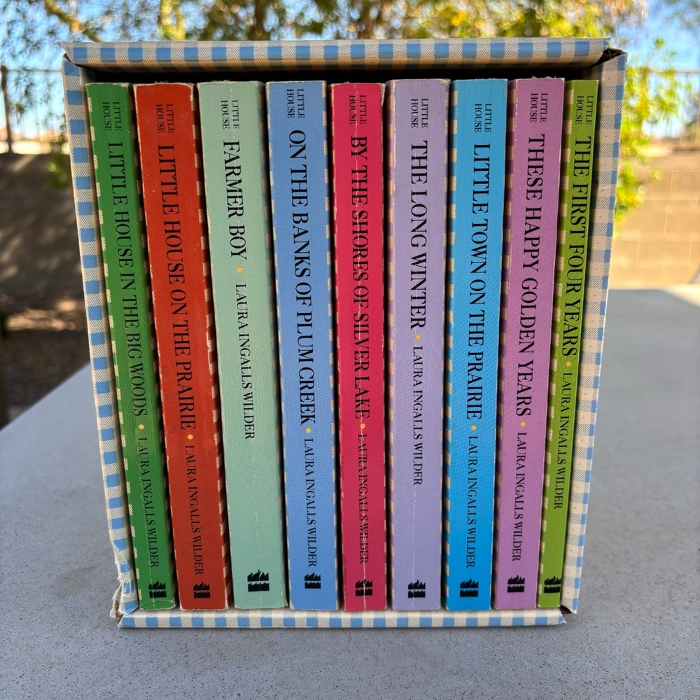Little House on the Prairie complete set of paperback books.